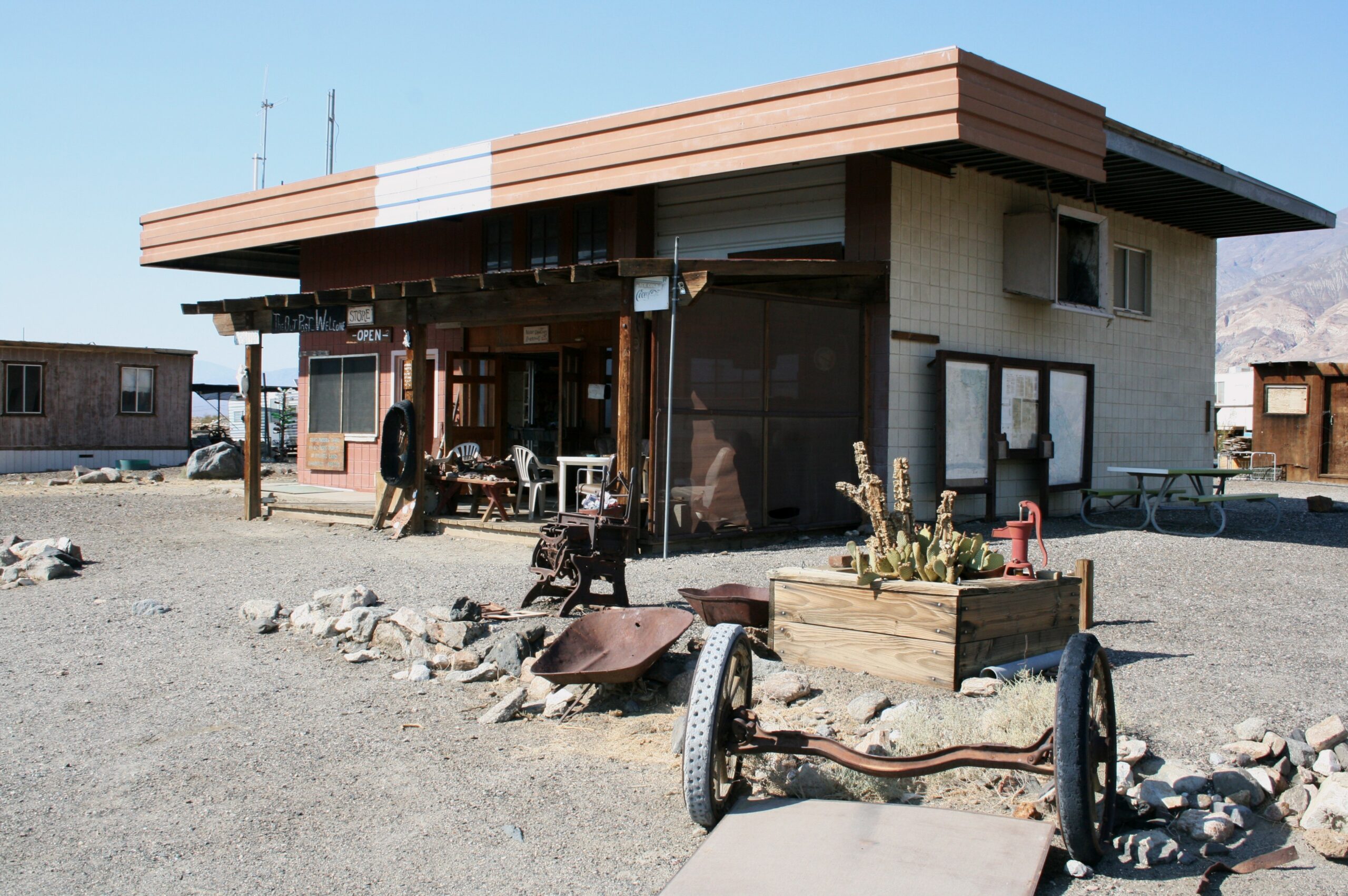 The Outpost general store in Ballarat, California