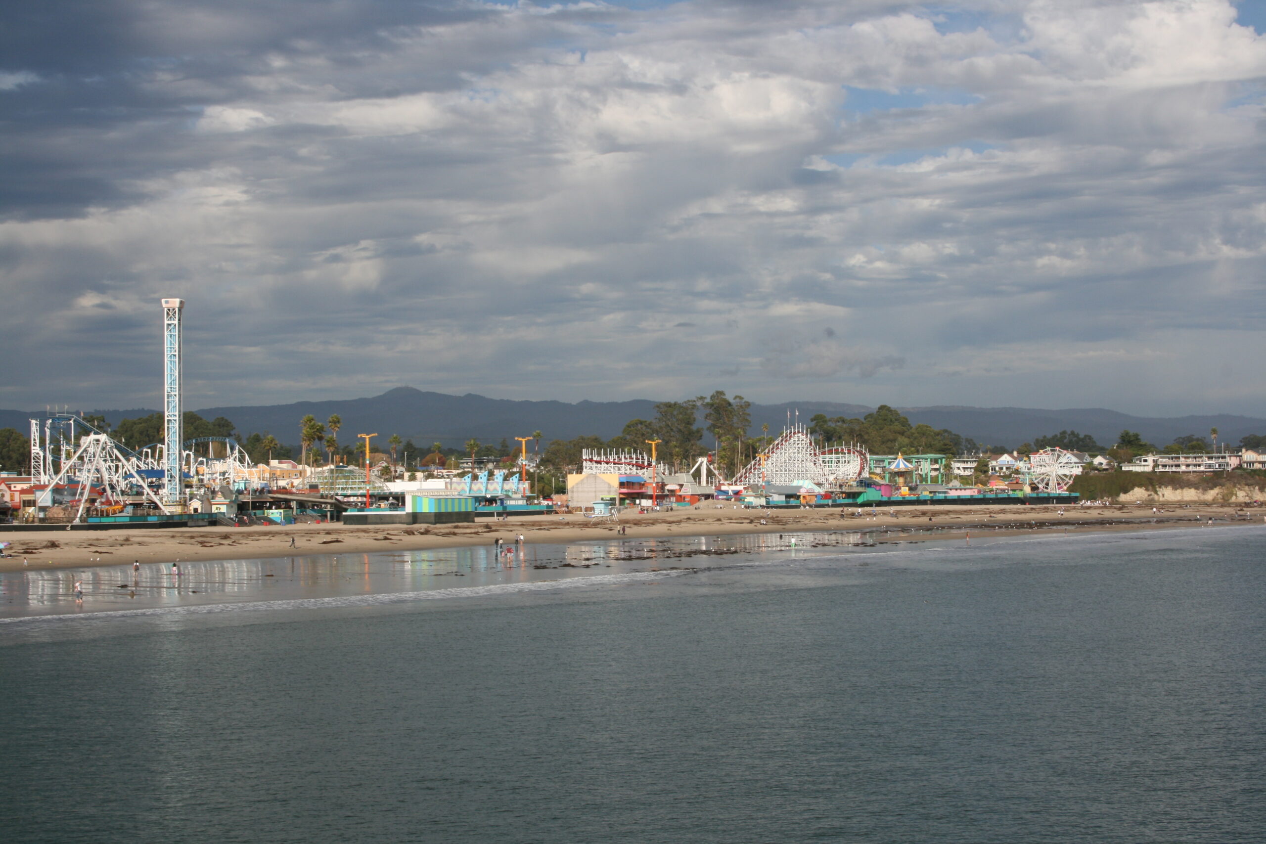 The Santa Cruz Beach Boardwalk is California's oldest surviving seaside amusement park.