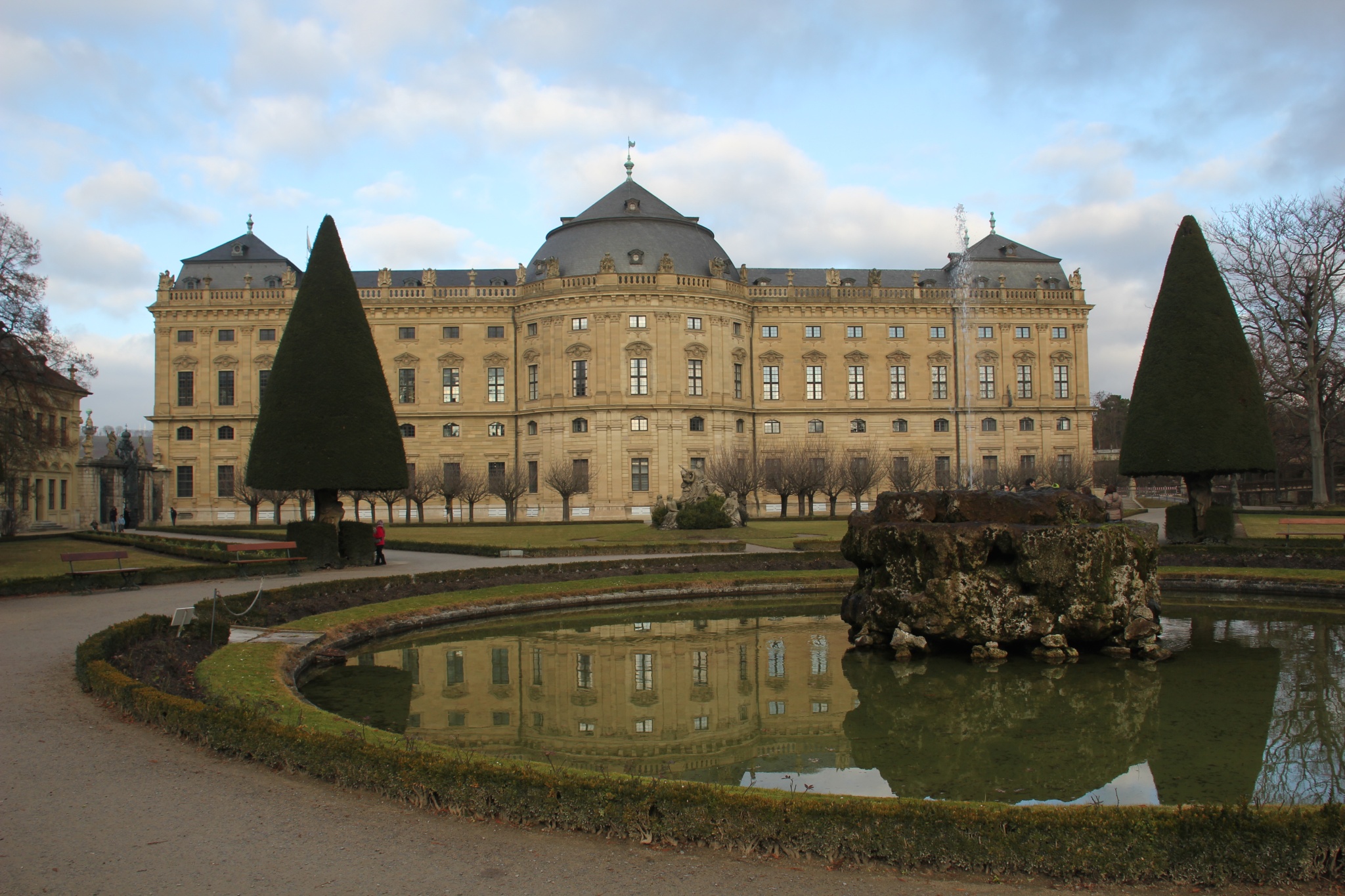The Würzburg Residence in Würzburg, Germany is a UNESCO World Heritage Site.