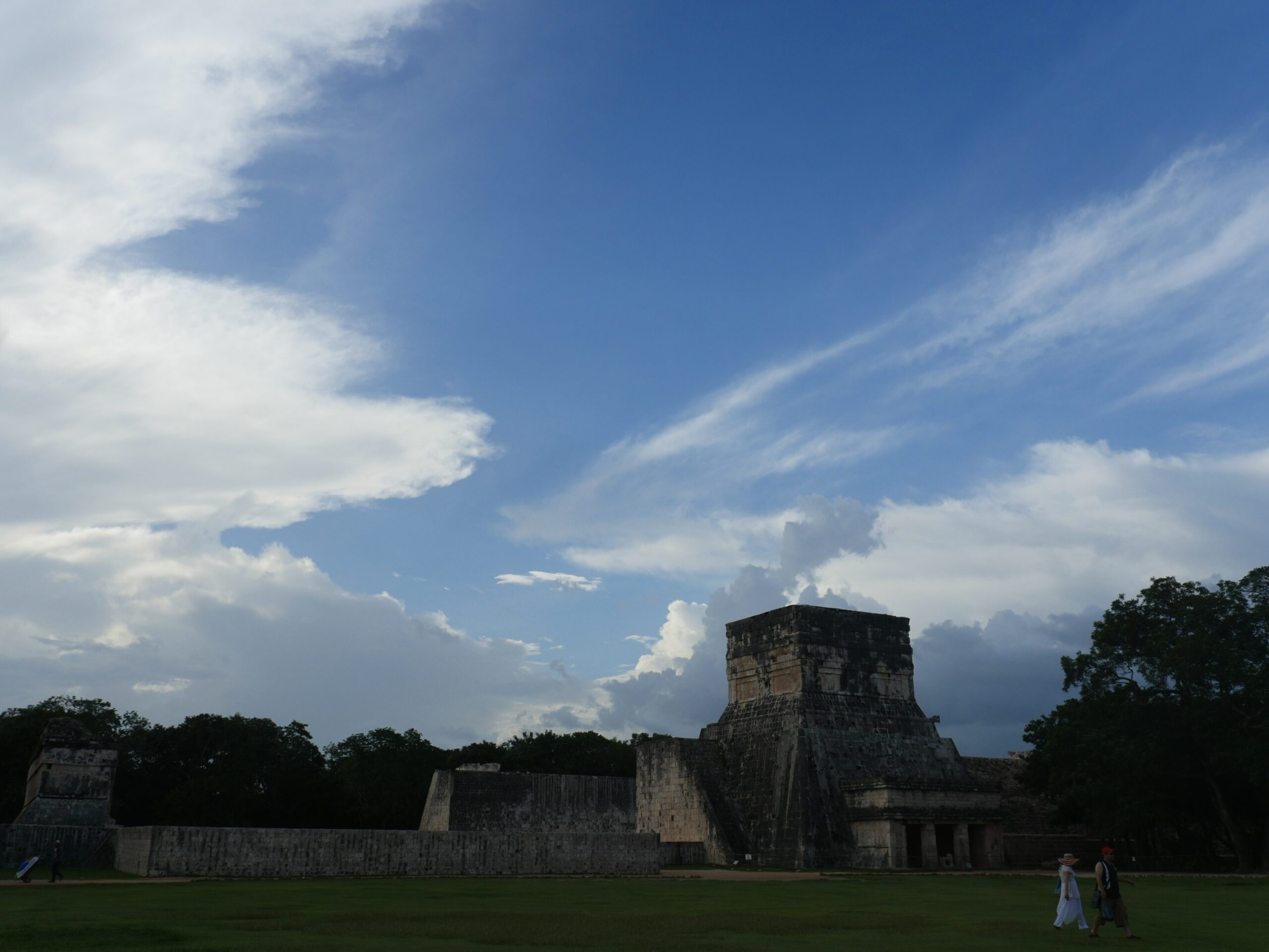 The overwhelming Great Ball Court in Chichen Itza, Mexico is the largest in Mesoamerica.
