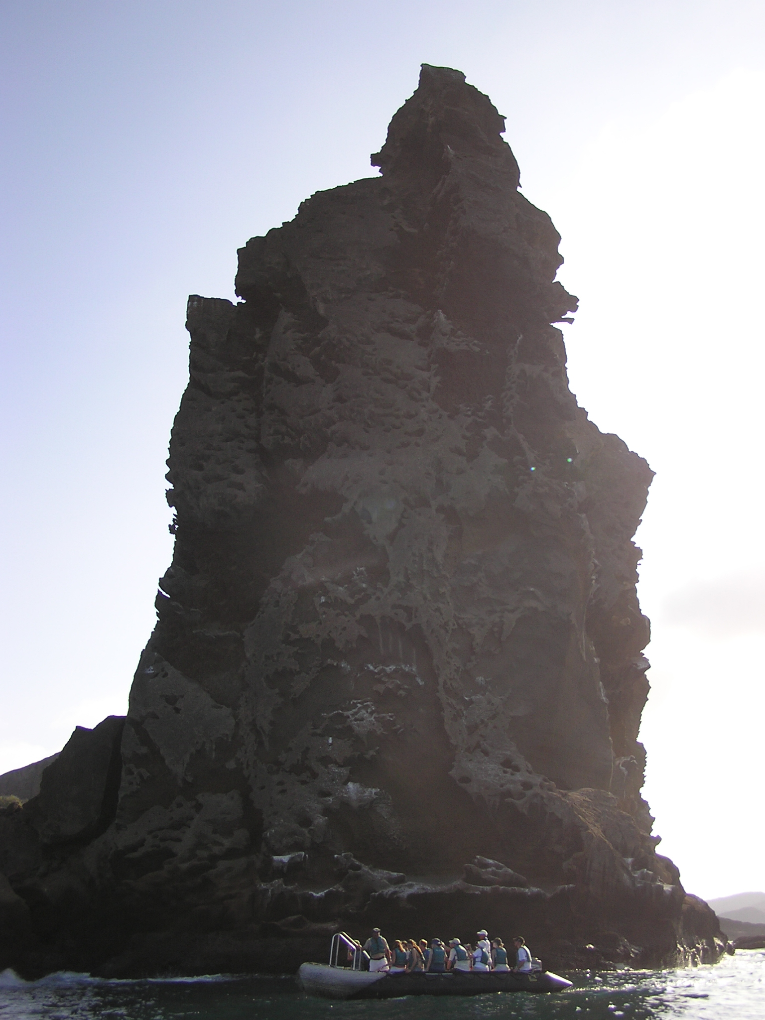 Big rock on Bartolome Island