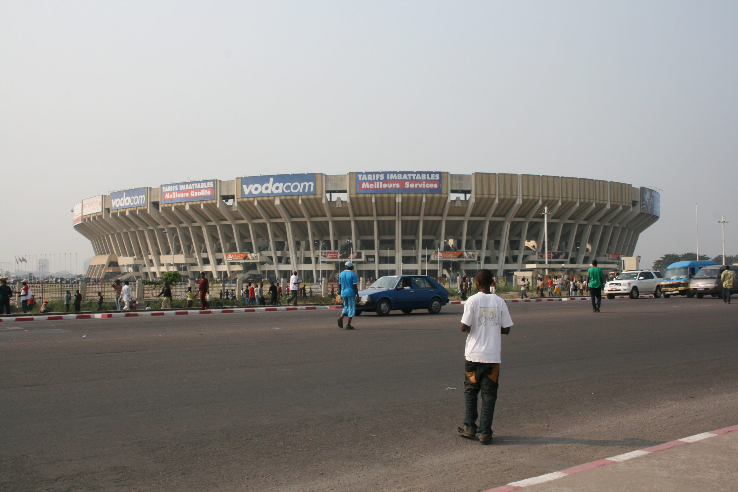 Kinshasa soccer stadium