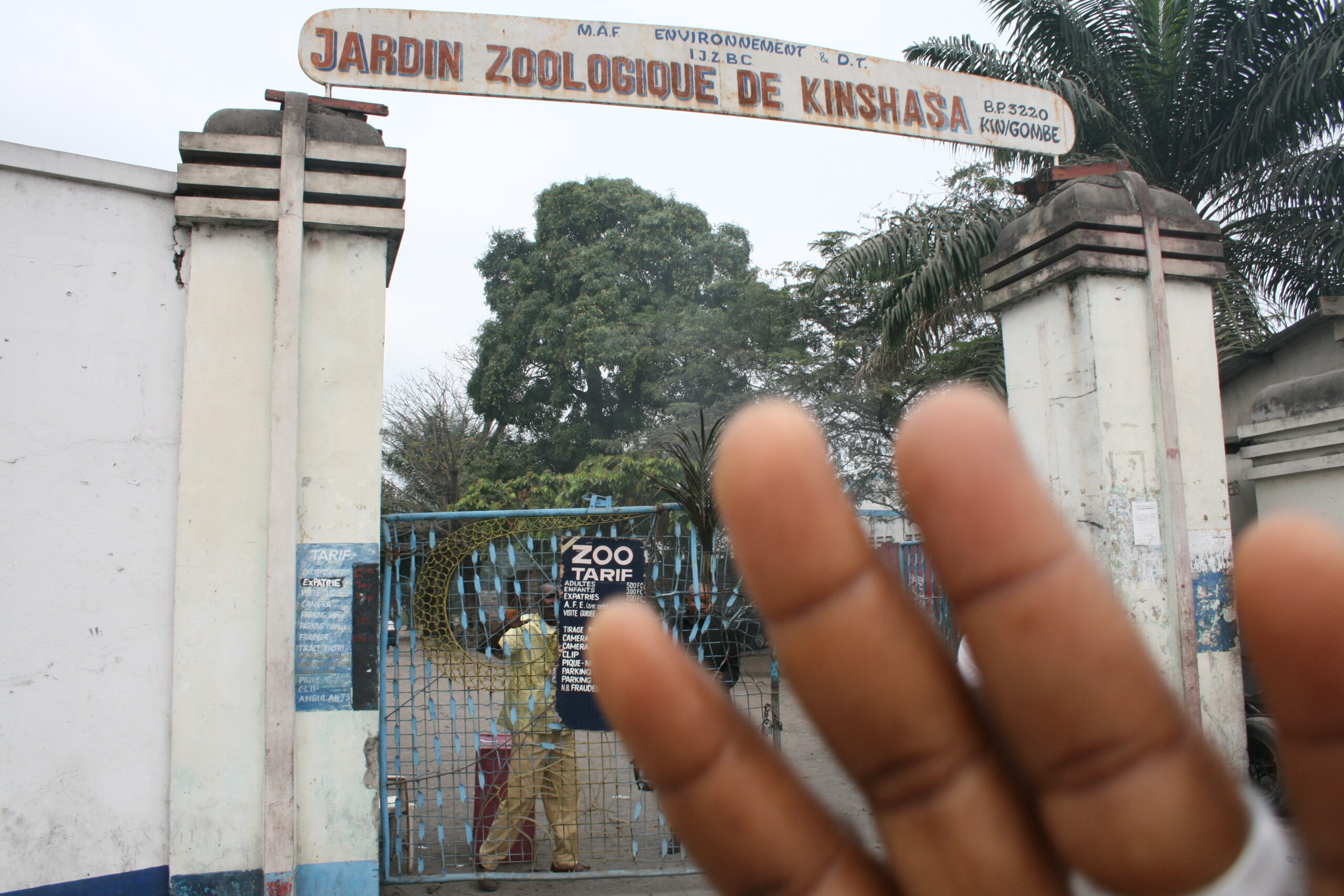 Kinshasa Zoo, Jardin Zoologique de Kinshasa