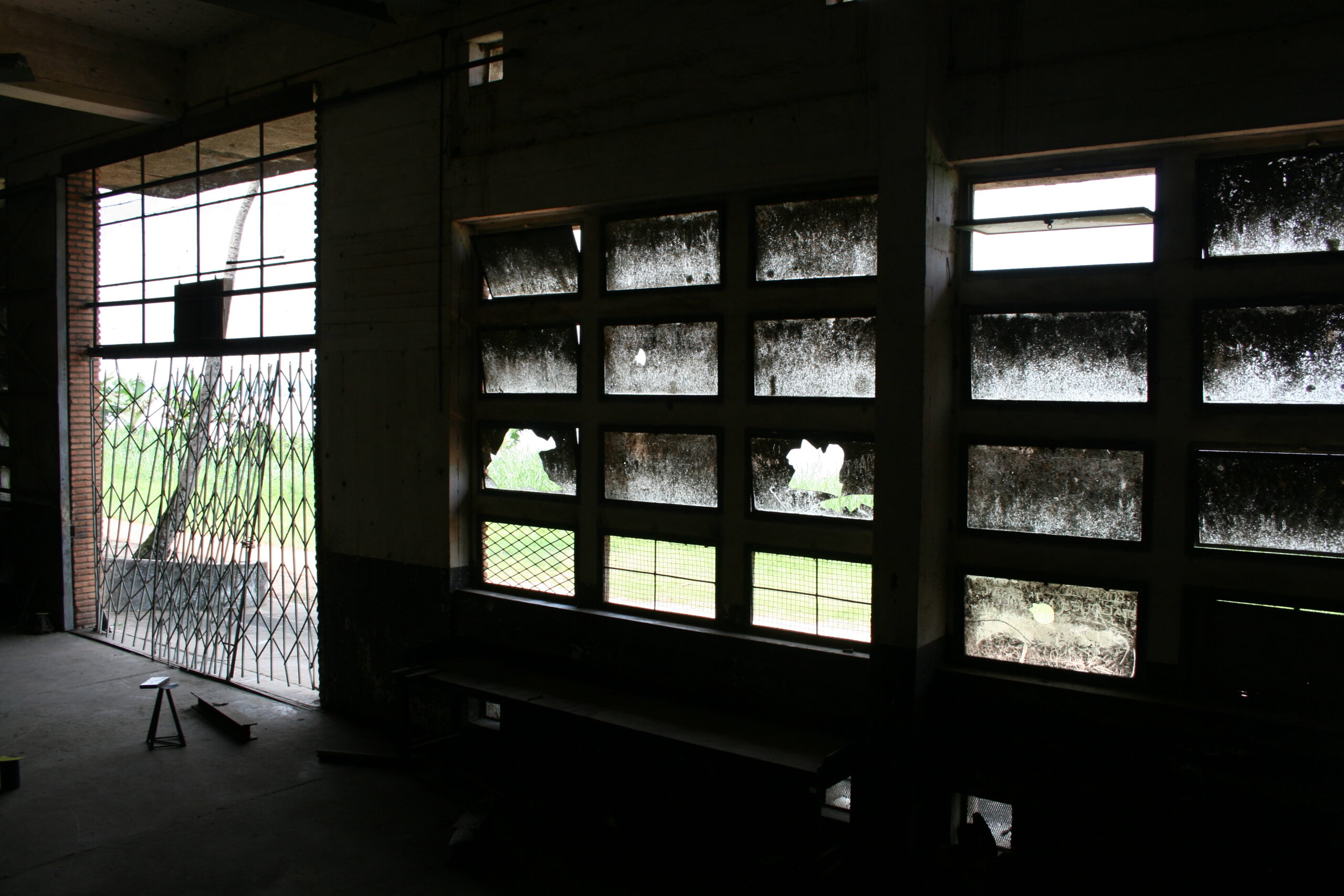 Yangambi factory windows