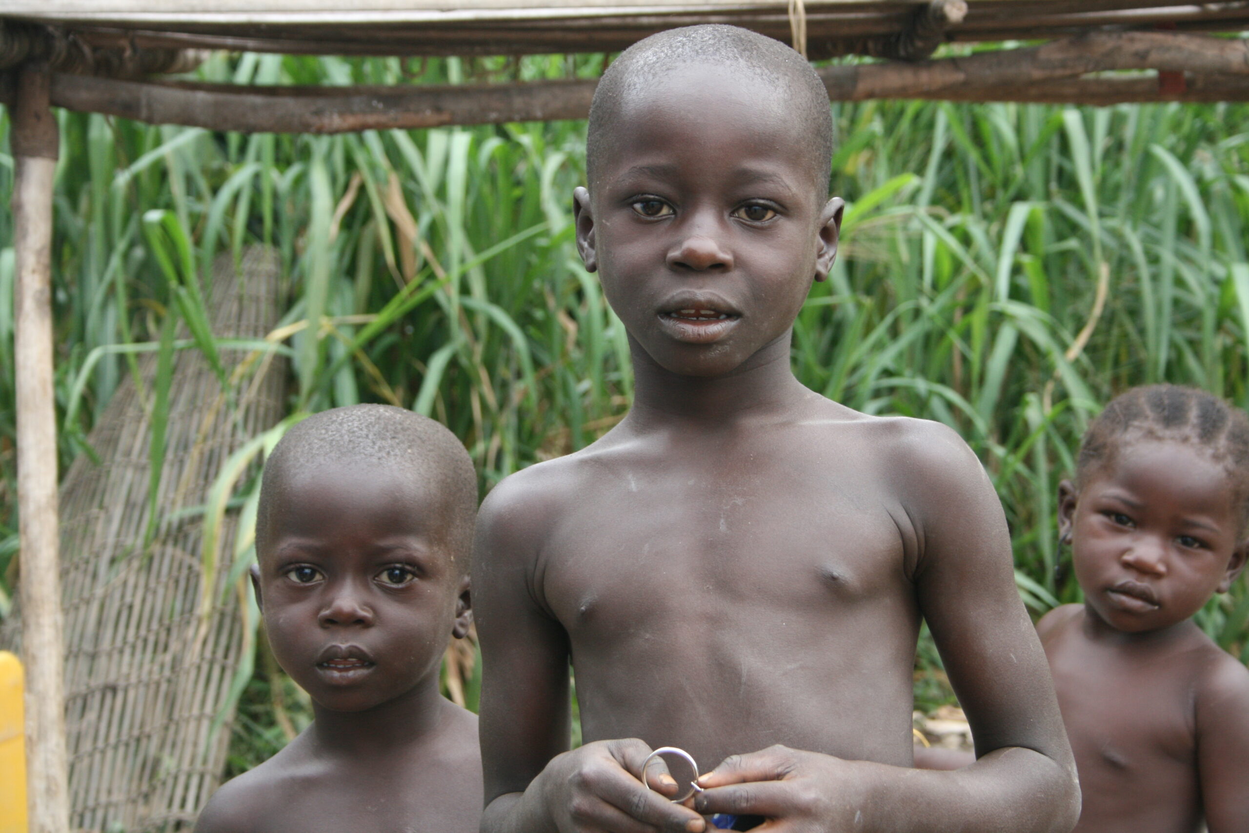 Bomongo village children