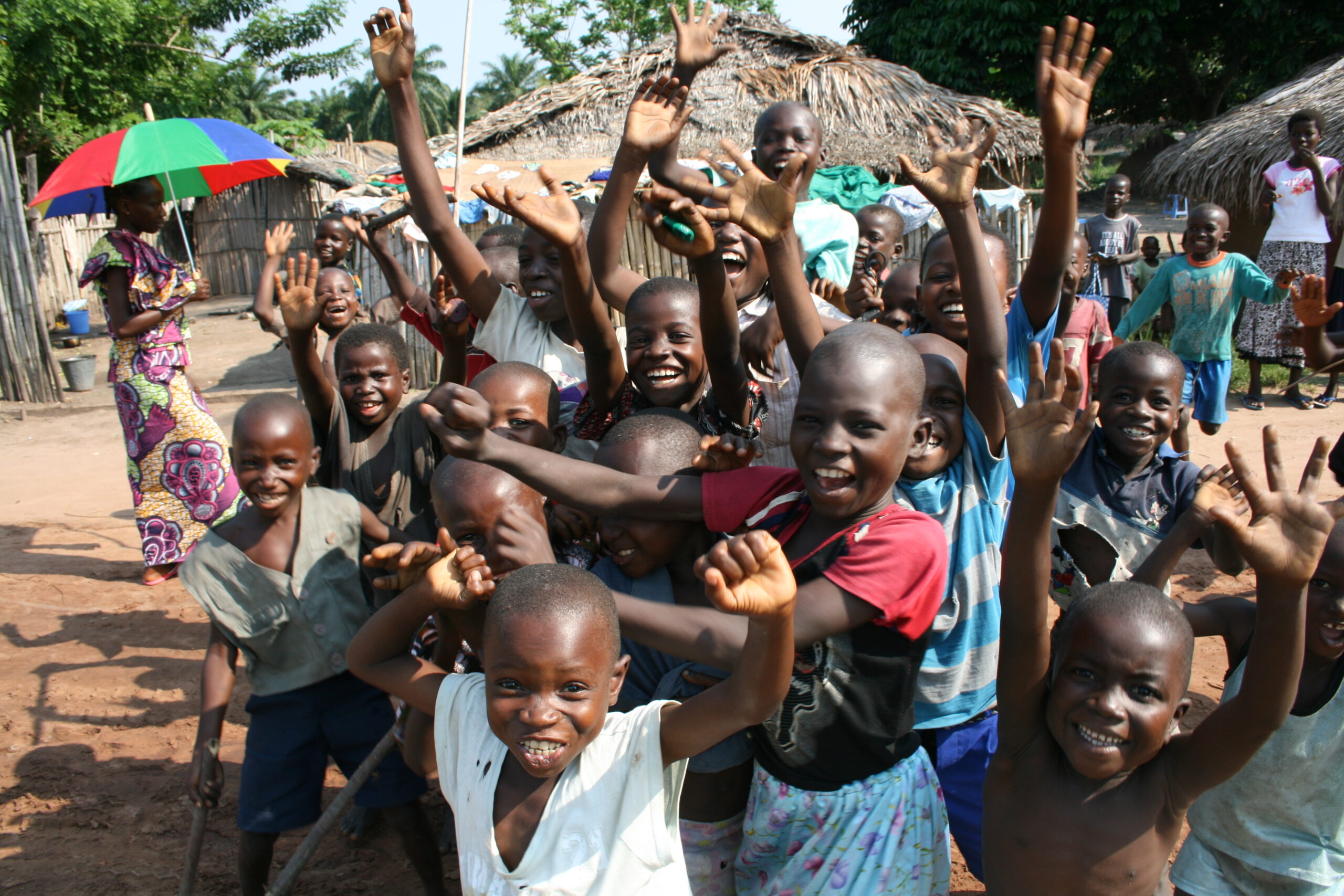 Children in Bumba