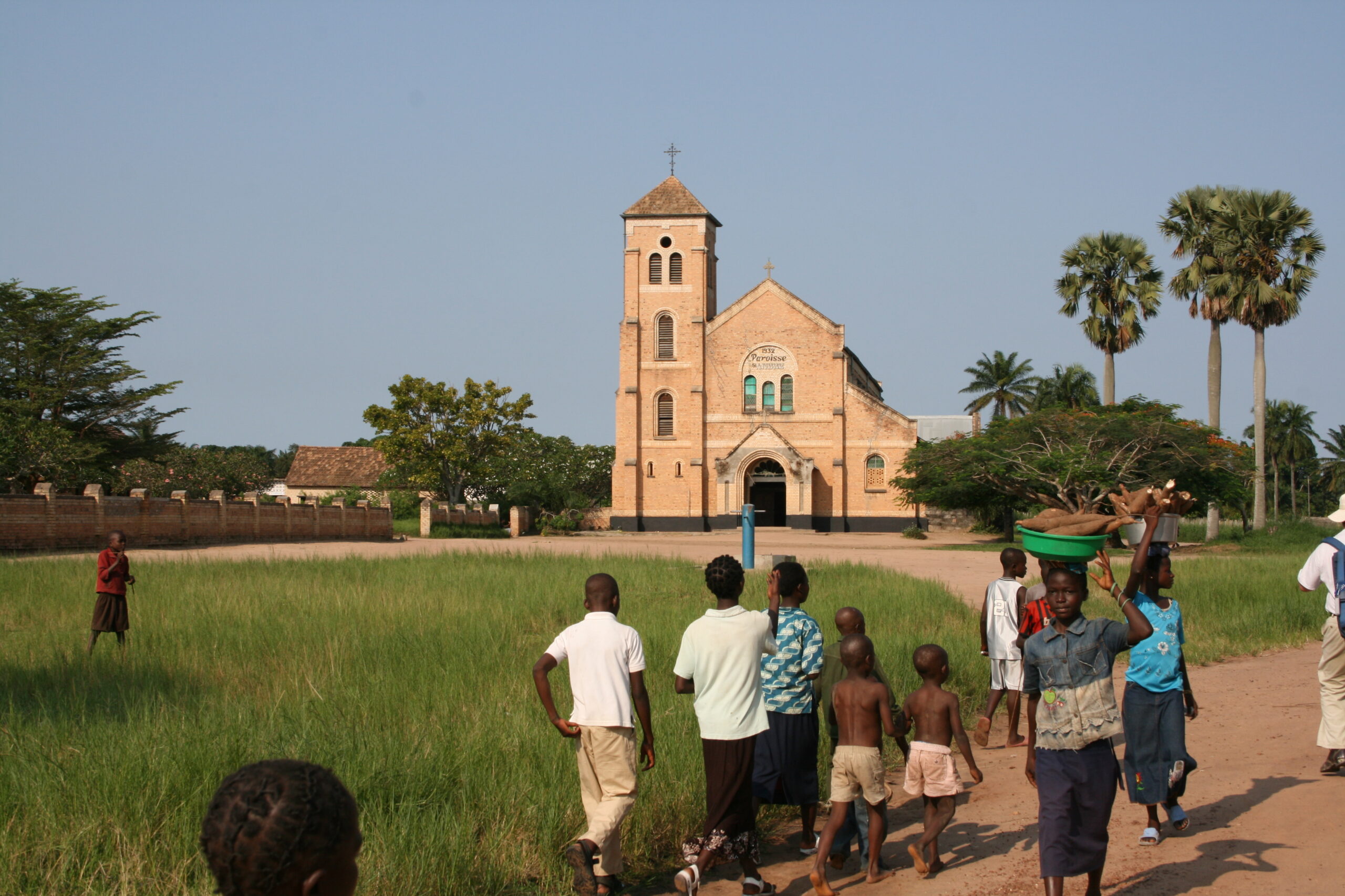 Belgian church in Bumba