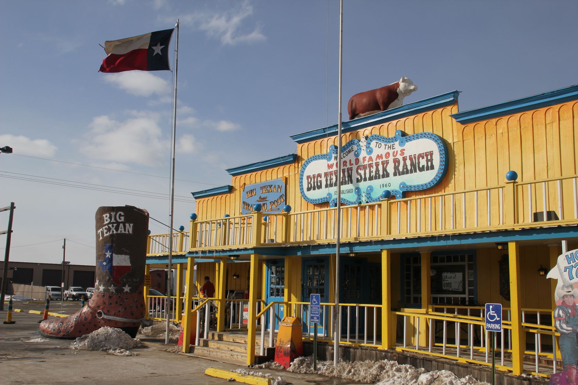 The Big Texan Steak Ranch in Amarillo, Texas