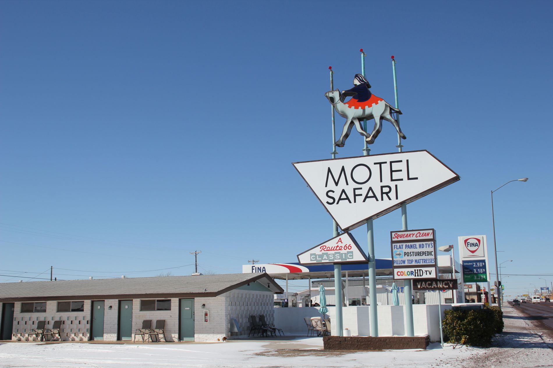 Motel Safari in Tucumcari, New Mexico