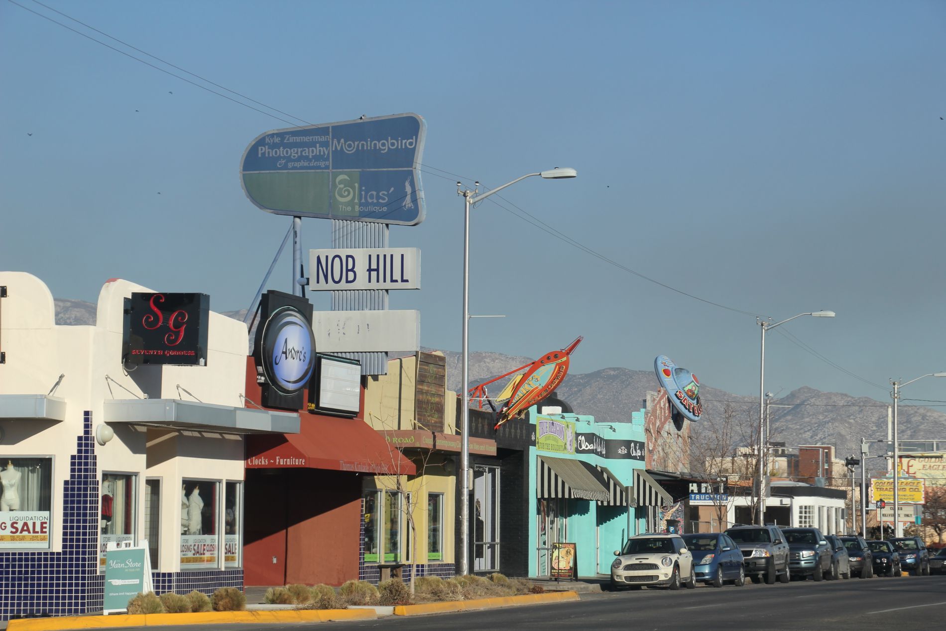 Nob Hill in Albuquerque, New Mexico