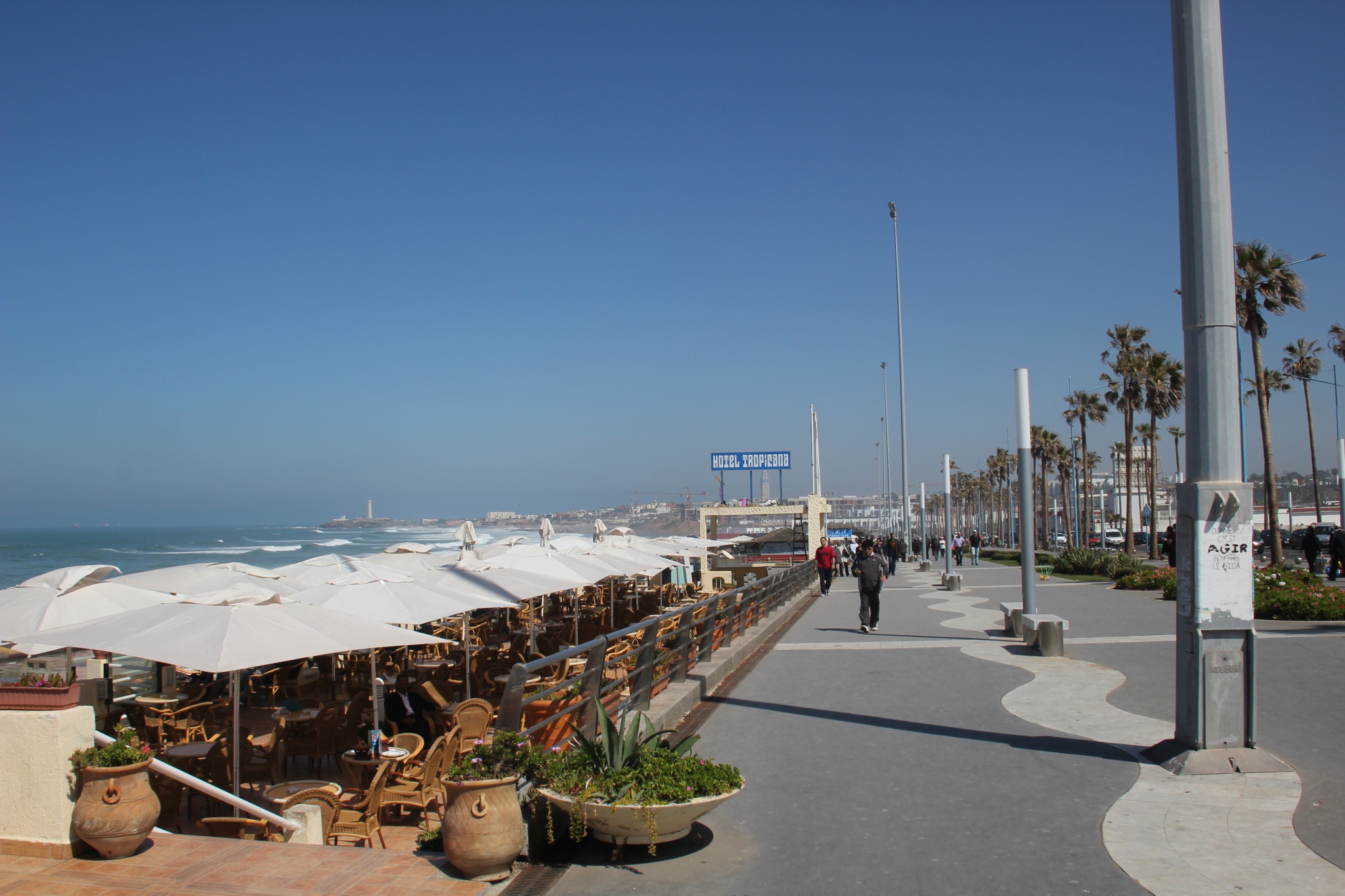 The Corniche View with Hotel Tropicana