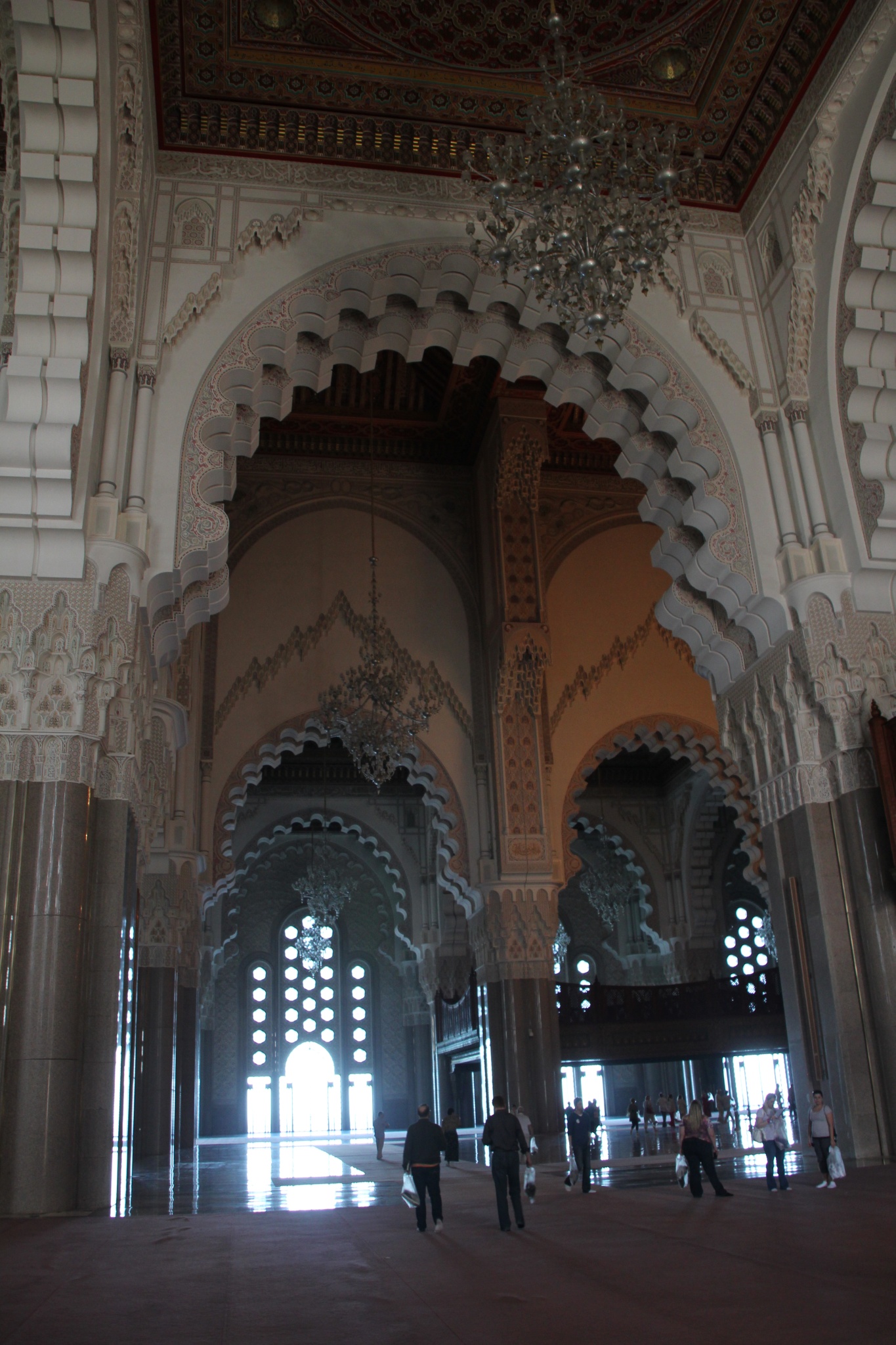 King Hassan II Mosque interior
