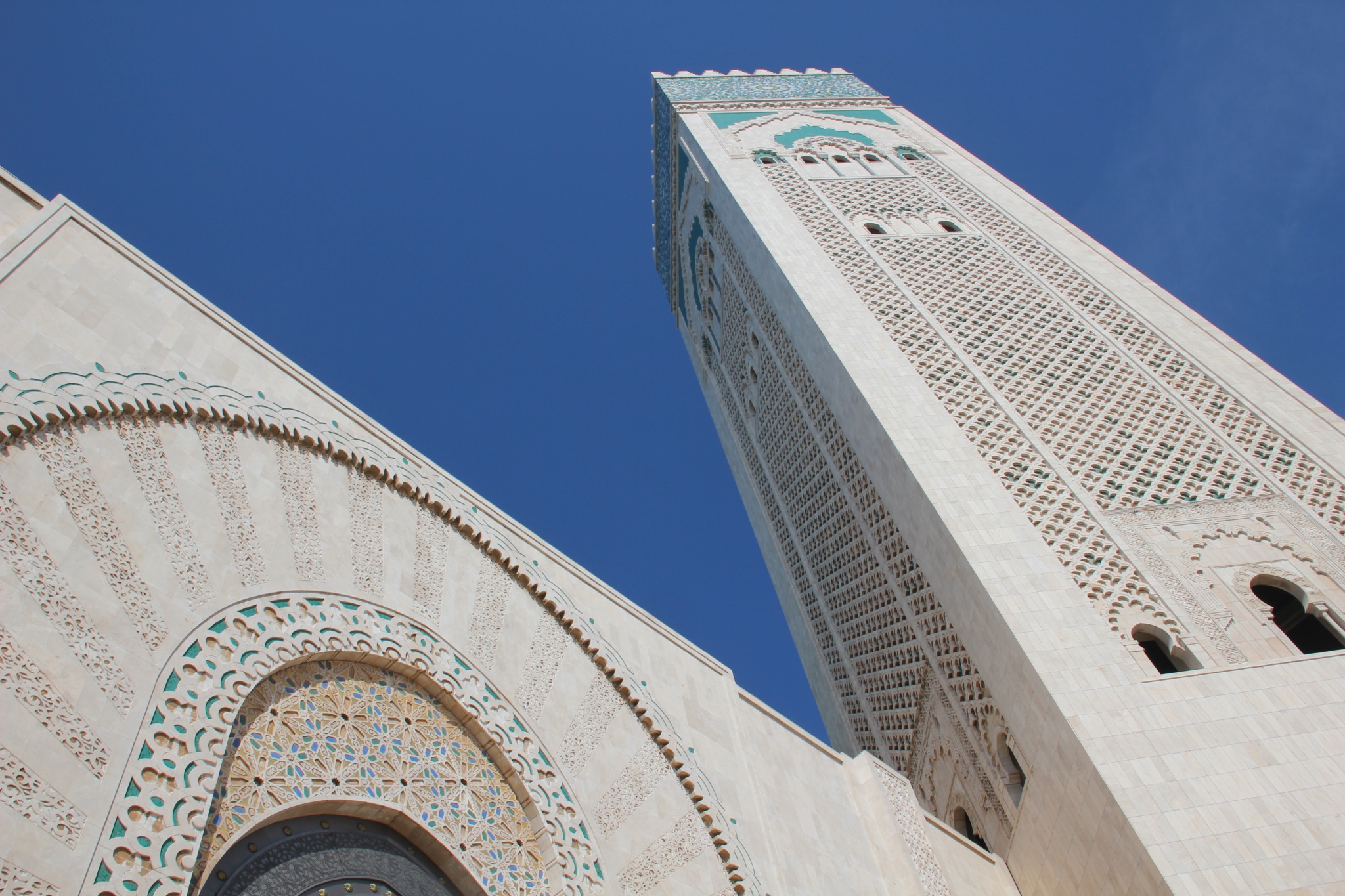 King Hassan II Mosque exterior