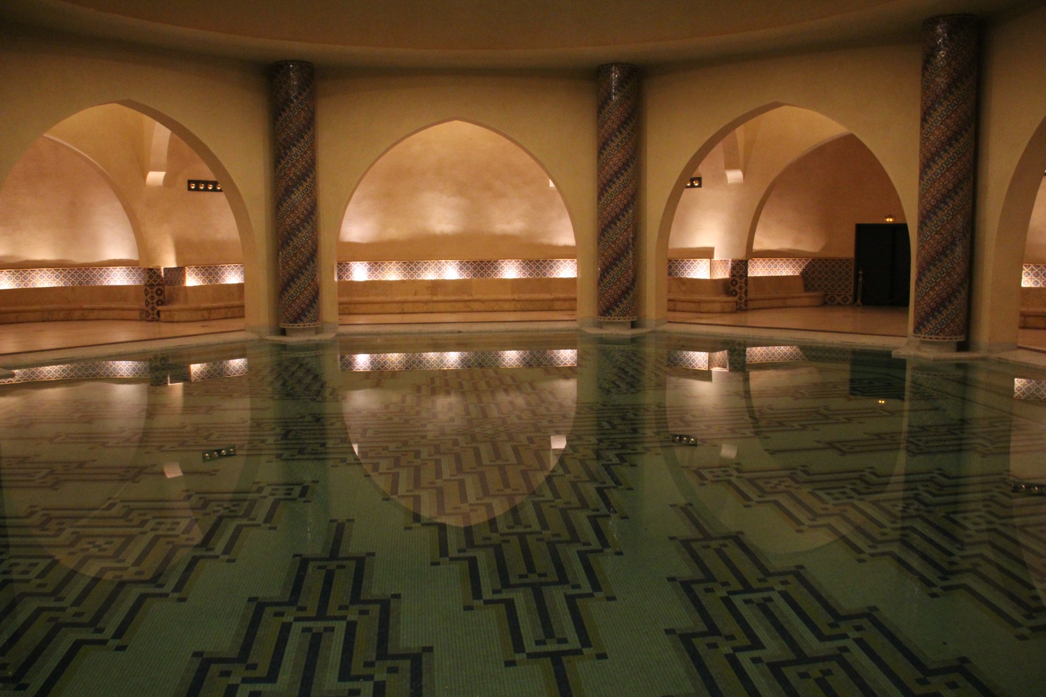 King Hassan II Mosque baths