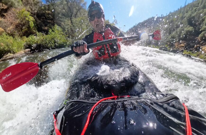 American River South Fork: Chili Bar to Salmon Bridge Packraft